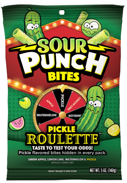 SOUR PUNCH - Bites Pickle Roulette 140g